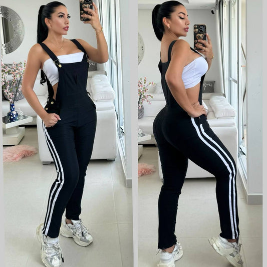 Conjunto Mujer Karol – Braga Enteriza y Top con Estilo Urbano par la Mujwe Colombiana