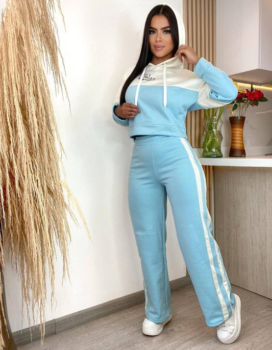 Conjunto Sudadera Mujer Oversize – Ideal para Invierno, Suave y Cómodo-en Colombia - Envio - Gratis