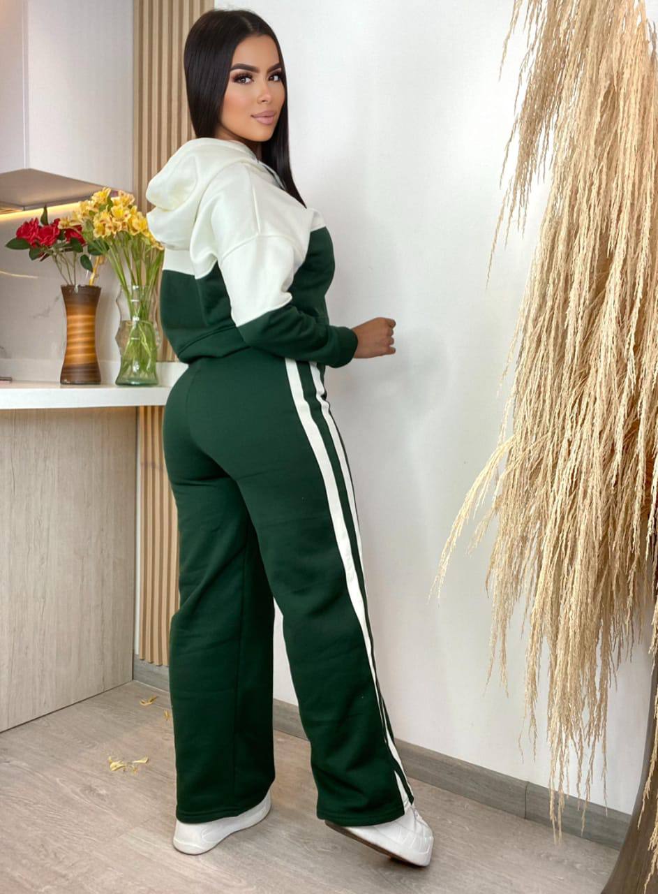 Conjunto Sudadera Mujer Oversize – Ideal para Invierno, Suave y Cómodo